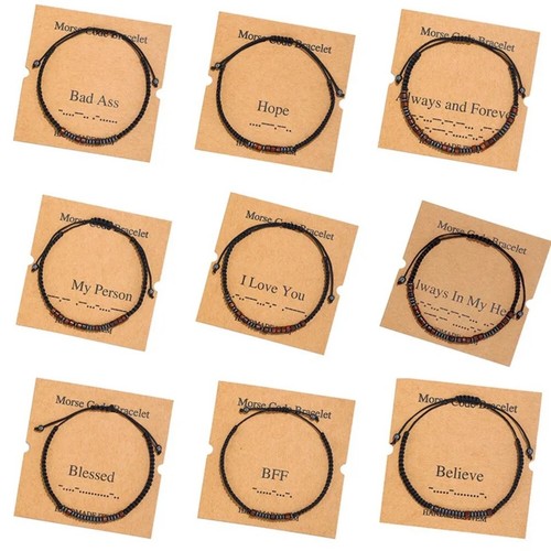 Handmade personalised morse - personalised,
