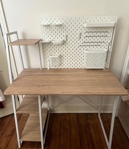 Desk with shelves ikea - shelves,
