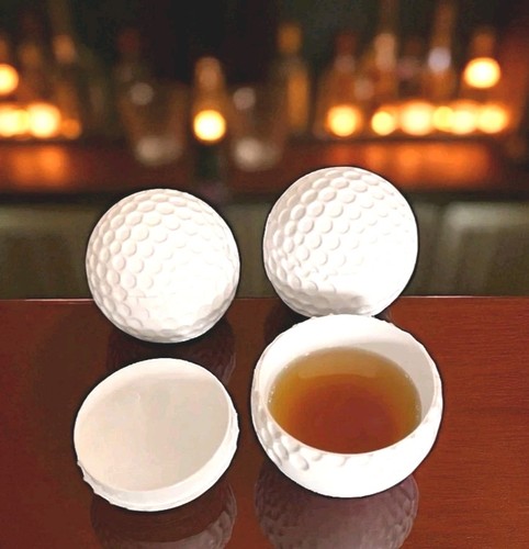Golf ball shot glasses set - ball, of