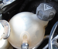 11 PEUGEOT RCZ GT 2.0 HDI COOLANT TANK EXPANSION BOTTLE 09-15 BREAKING CAR