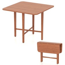 Space-saving Console Table Extendable Dining Table Walnut