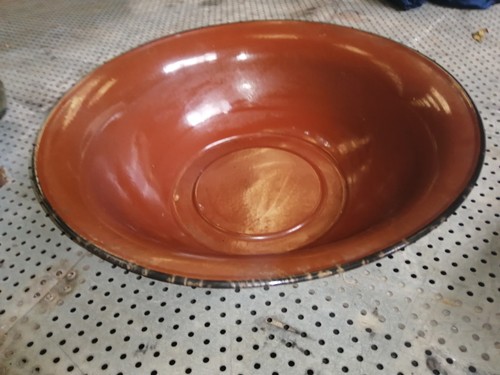 Vintage large oval - baby, wash
