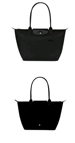 Black longchamp pliage tote - longchamp,