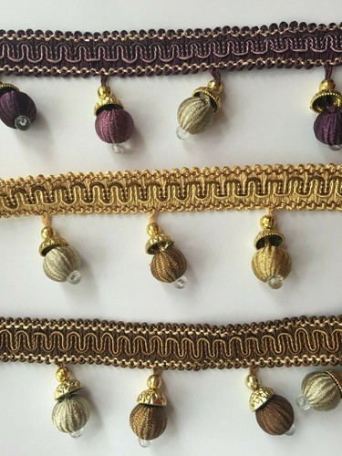 Beaded fringing trim for - fringing,