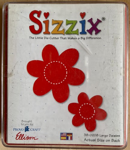 Sizzix large daisies - daisies, die