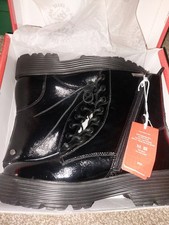 BLACK SIZE 7 (40) XTI LACE UP