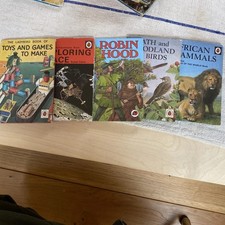 Bundle  Of Really Rate Vintage Lady Bird Books