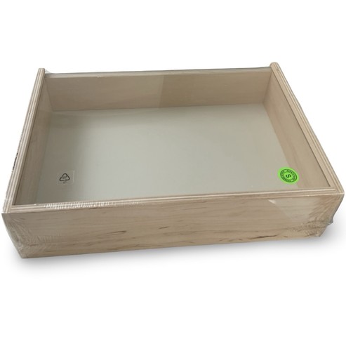 Ikea bas shadow box wood - bas,