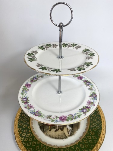 Vintage cake stand 3 - vintage,