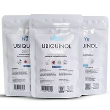 Ubiquinol 200mg Maximum Strength Softgels (Bioavailable Q10) - Vegan