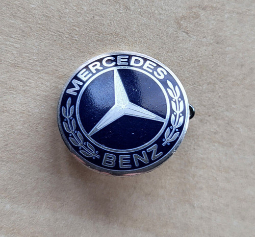 Vintage mercedes benz brooch - vintage,