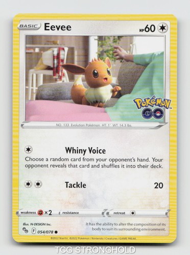 Eevee 054 078 common pokemon - 054/078,