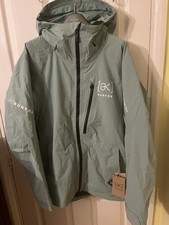 BURTON AK GORE-TEX CYCLC 2L SNOWBOARD JACKET SOFT SAGE 2026 LARGE BNWT