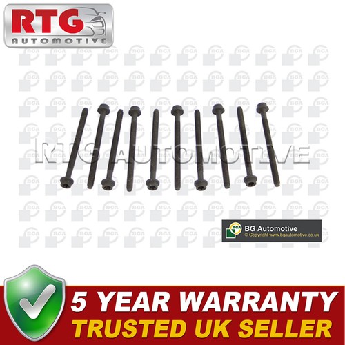 Cylinder head bolt set - head,