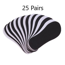 25 Pairs -Black Spray Tan Sticky Feet Tanning Sponge Foot Protectors Beauty Spa 