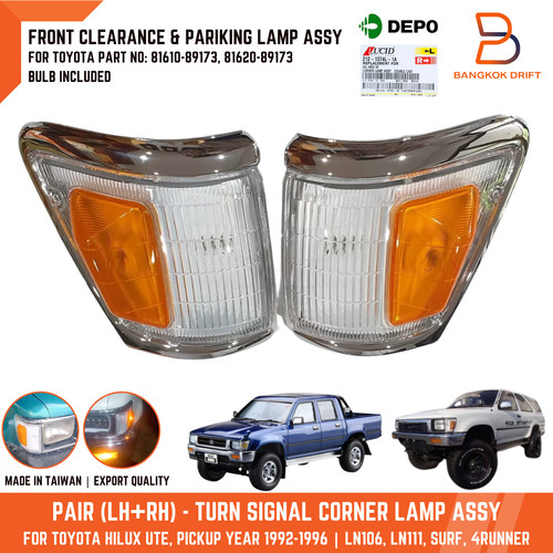 Depo chrome corner - chrome, light