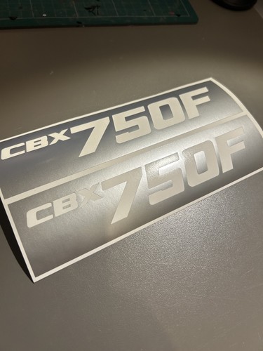 Honda seat stencil cbx750f - seat,