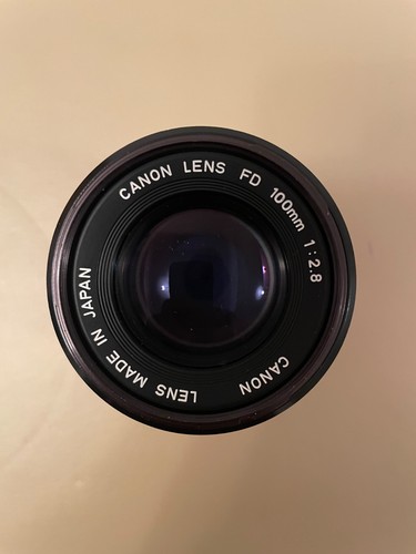 Canon 100mm 8 manual - canon, fd