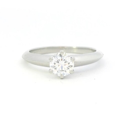 Tiffany setting platinum - &, co