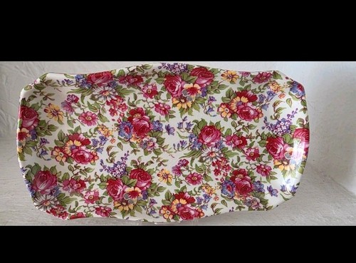 Royal winton chintz tray - royal,