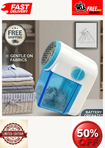 Lint remover electric - remover, off
