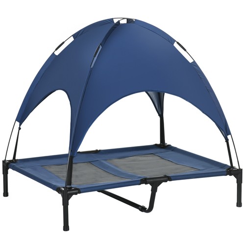 Pawhut 92cm elevated dog bed - 92cm,