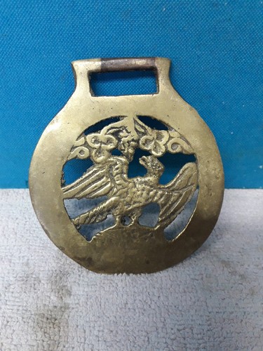 Vintage cast brass - cast, horse