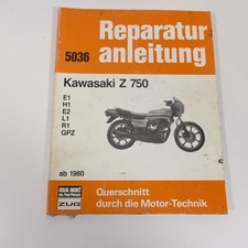 Kawasaki Z 750 Repair Manual Workshop Book Maintenance And Care 81392