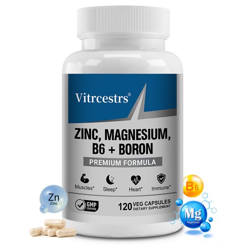 Zinc magnesium boron - zinc, b6+boron