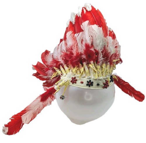 Vintage feather headdress - vintage,