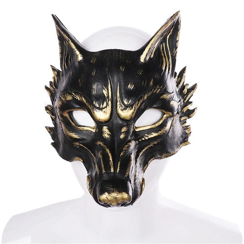 Halloween wolf mask face - halloween,