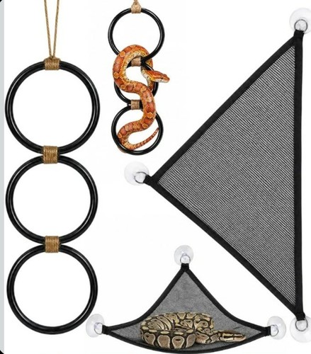 Reptile hammock mesh lounger - reptile,