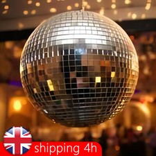 5-20cm Silver Mirror Dance Disco Party DJ Ball Shiny Party Club Ideal Bedroom
