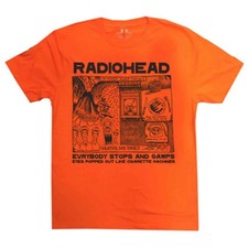 Radiohead Gawps Band Logo T