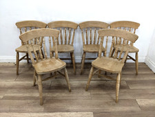 DINING CHAIRS 6 Beech Wood