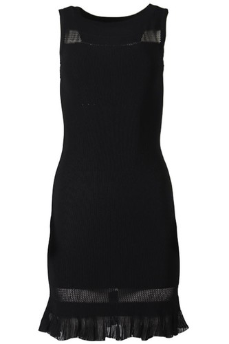 Alaia silk blend - silk, black