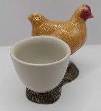 Buff Orpington Chicken Ceramic Egg Cup by Quail
