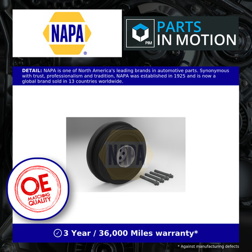 Crankshaft pulley fits - crankshaft,