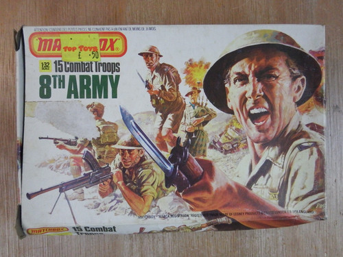 Matchbox 8th army combat - matchbox,