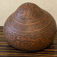 Hand Carved Peruvian Mate