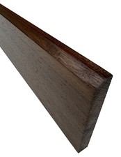 Solid oak sapele skirting - sapele,