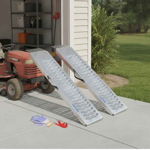 Heavy duty steel loading ramps - steel,