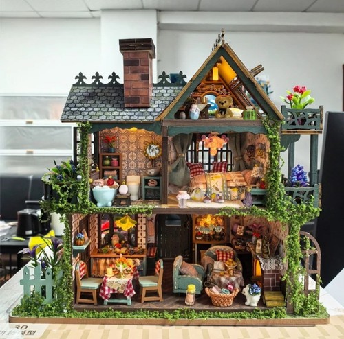 Book nook fairy - fairy, forest