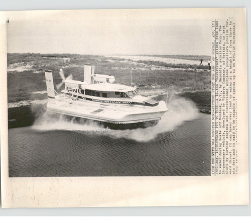 Air propulsion hovercraft - air,