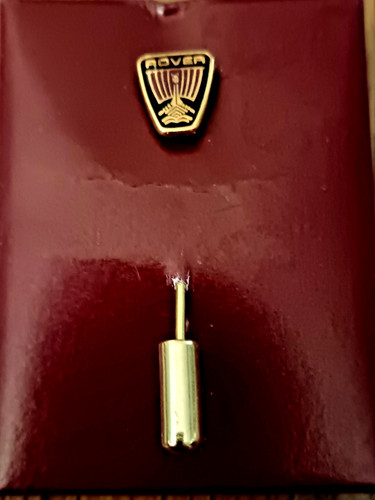 Rover gold plated enamel - gold, &