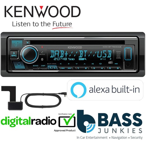 Kenwood kdc bt760dab cd mp3 - kenwood,