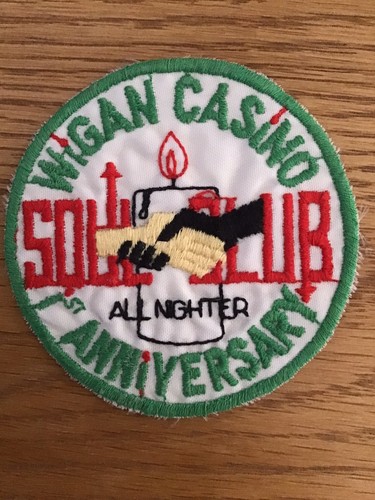 Original wigan casino patch - casino, (