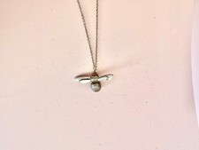 Alex Monroe Silver Bee Necklace