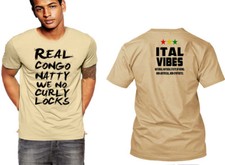 Reggae T-Shirt Jah Rastafari, Haile Selassie, Vybz Kartel Africa Congo Natty tee