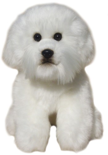 Bichon frise plush - soft, toy